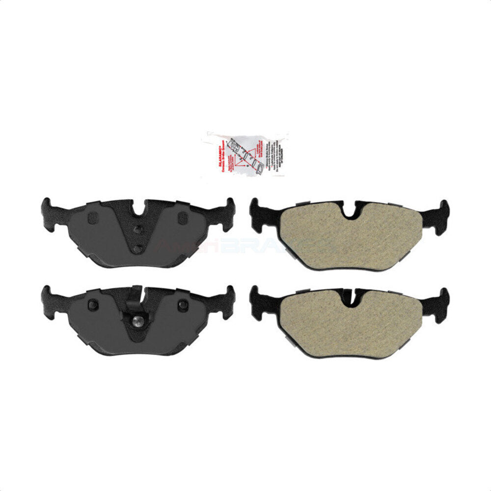 AmeriBRAKES NWF-PRM763 Disc Brake Pad for 1992-2009 BMW Z4, Saab 9-3, BMW 320i - Rear