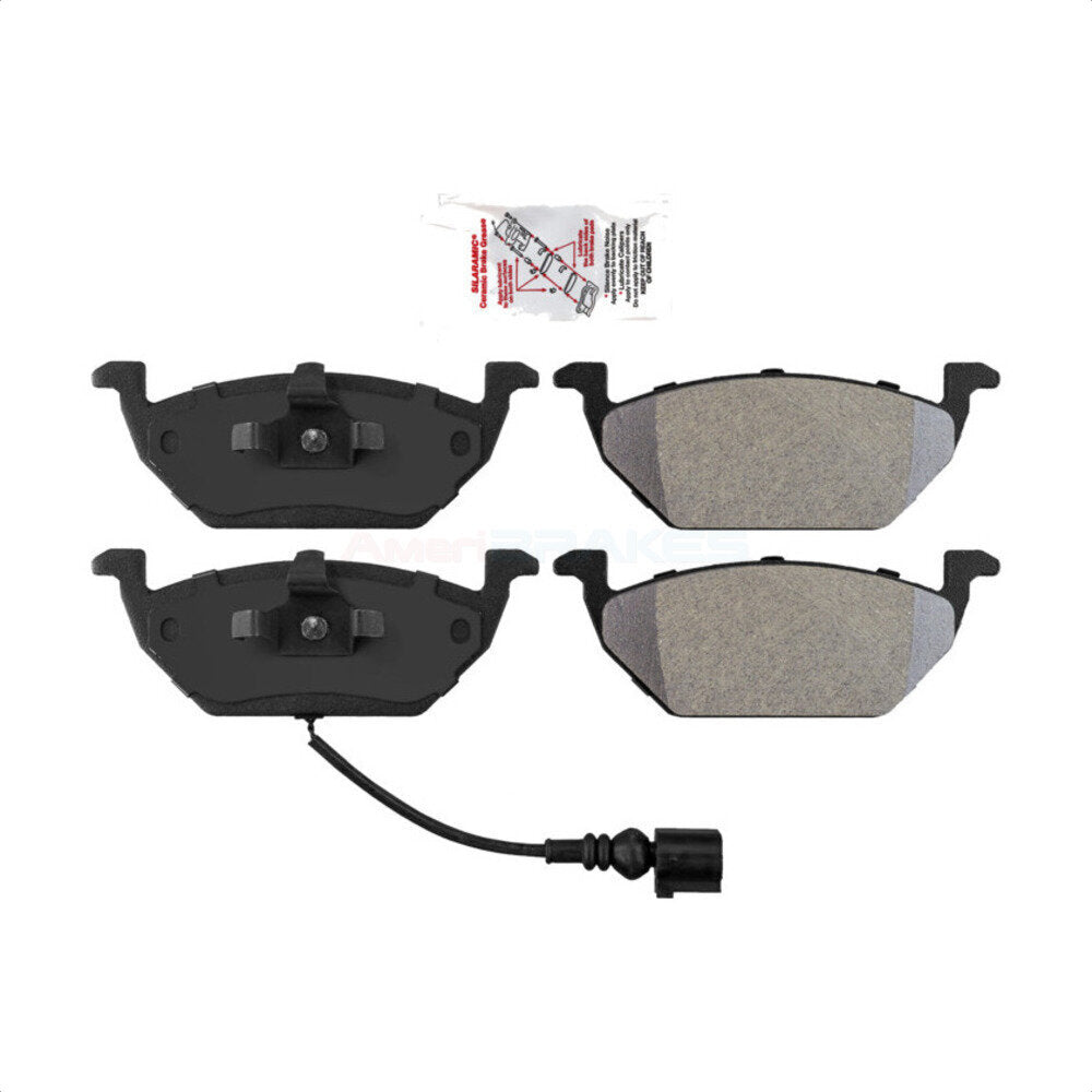 AmeriBRAKES NWF-PRM768A Disc Brake Pad for 1998-2015 Volkswagen Jetta, Volkswagen Golf City, Volkswagen Jetta City - Front