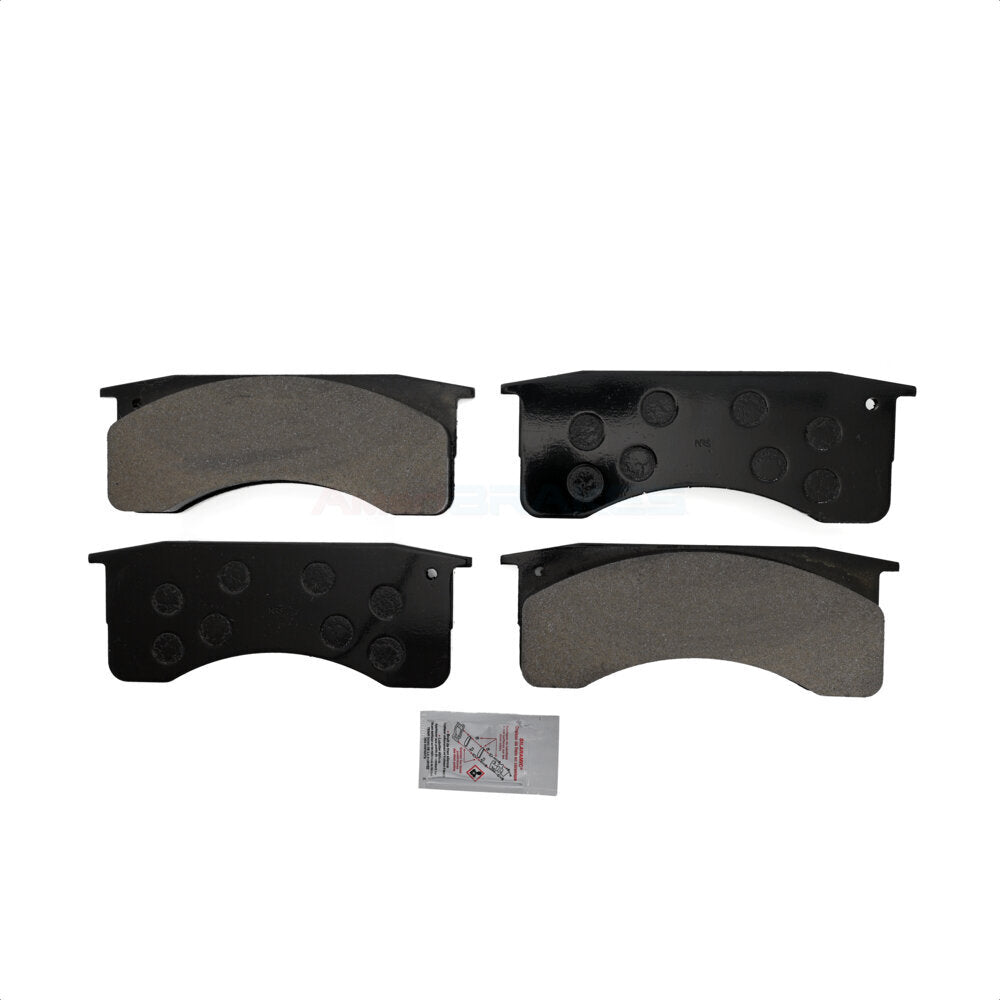 AmeriBRAKES NWF-PRM769 Disc Brake Pad for 1990-2023 Ford F-650, Ford F-750, Chevrolet Silverado 4500 HD - Front, Rear