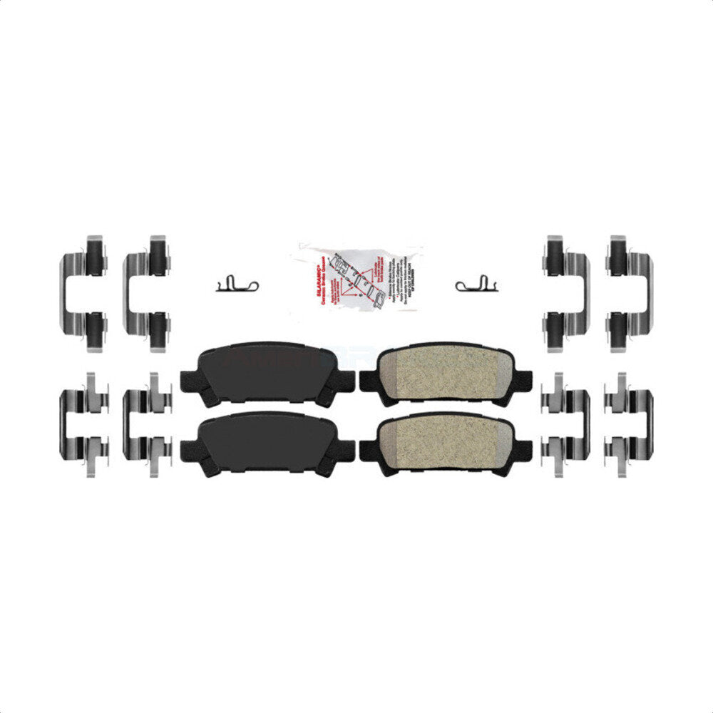 AmeriBRAKES NWF-PRM770 Disc Brake Pad for 1998-2009 Subaru Legacy, Subaru Baja, Subaru Impreza - Rear