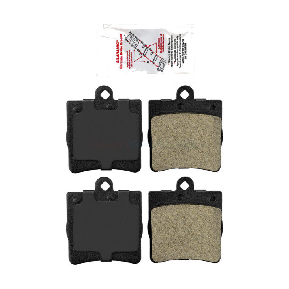 AmeriBRAKES NWF-PRM779 Disc Brake Pad for 1996-2011 Mercedes-Benz SLK300, Chrysler Crossfire, Mercedes-Benz C230 - Rear