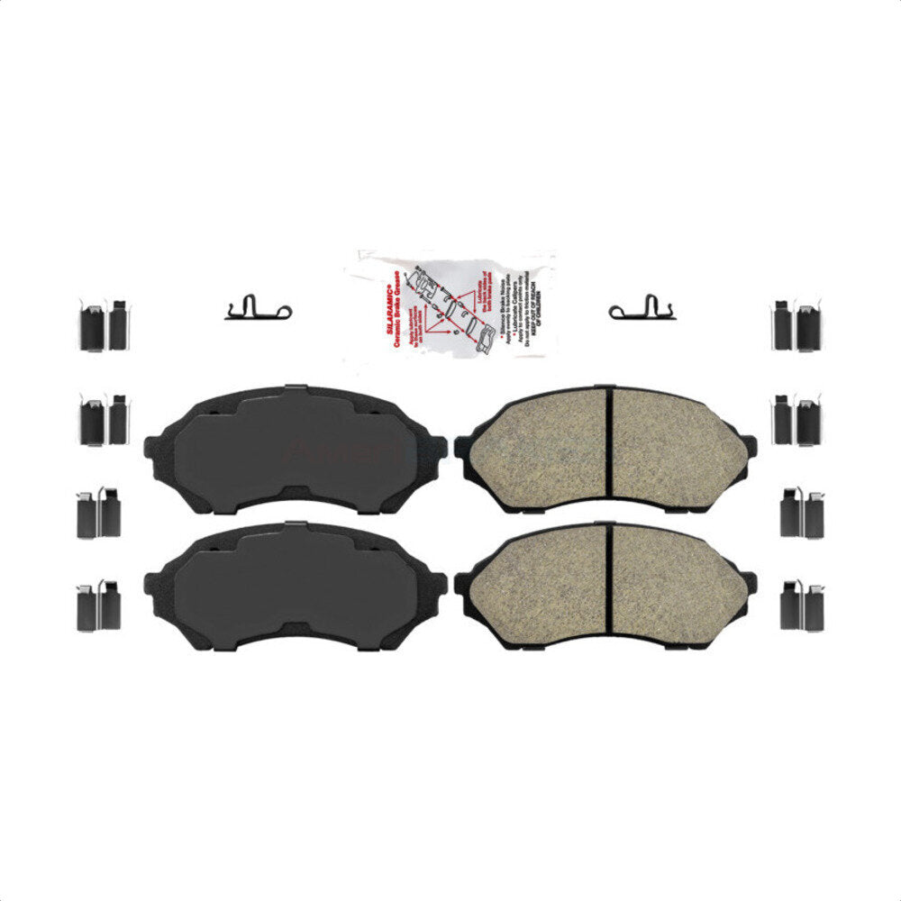 AmeriBRAKES NWF-PRM798 Disc Brake Pad for 1999-2003 Mazda Protege - Front