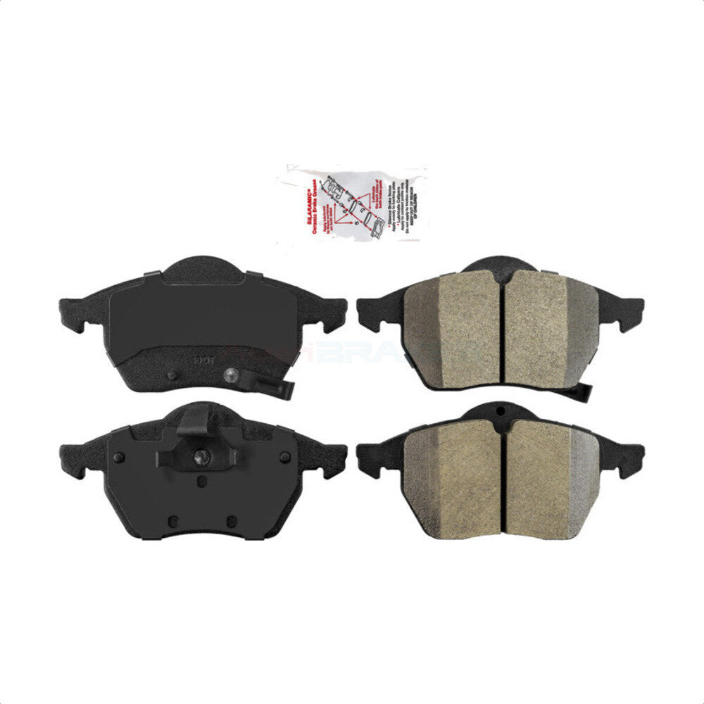 AmeriBRAKES NWF-PRM800 Disc Brake Pad for 1997-2009 Saab 9-5, Saab 9-3, Saturn L100 - Front