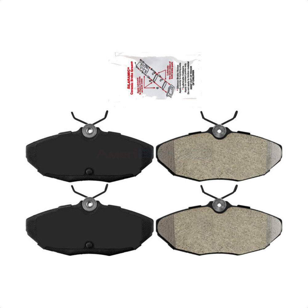 AmeriBRAKES NWF-PRM806 Disc Brake Pad for 1993-2006 Jaguar S-Type, Jaguar Vanden Plas, Jaguar XJ8 - Rear
