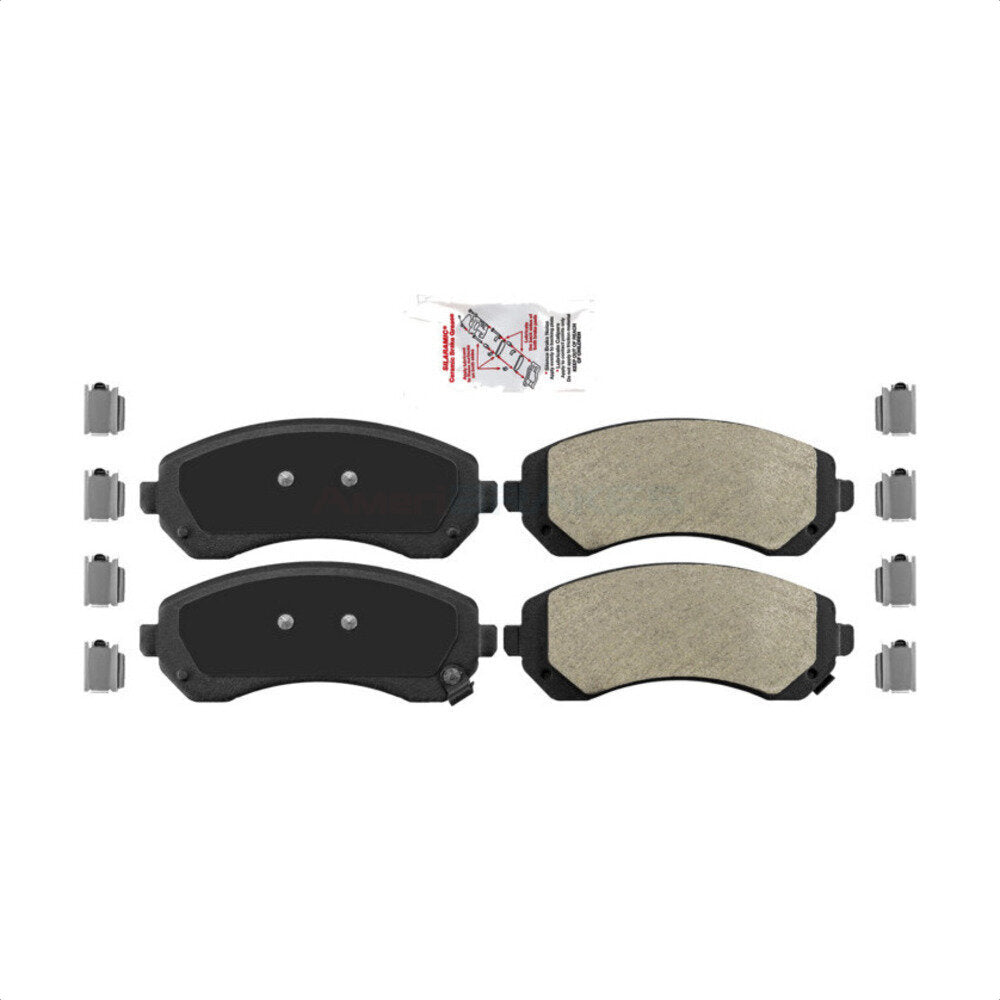 AmeriBRAKES NWF-PRM844 Disc Brake Pad for 2001-2007 Buick Rendezvous, Chevrolet Venture, Oldsmobile Silhouette - Front