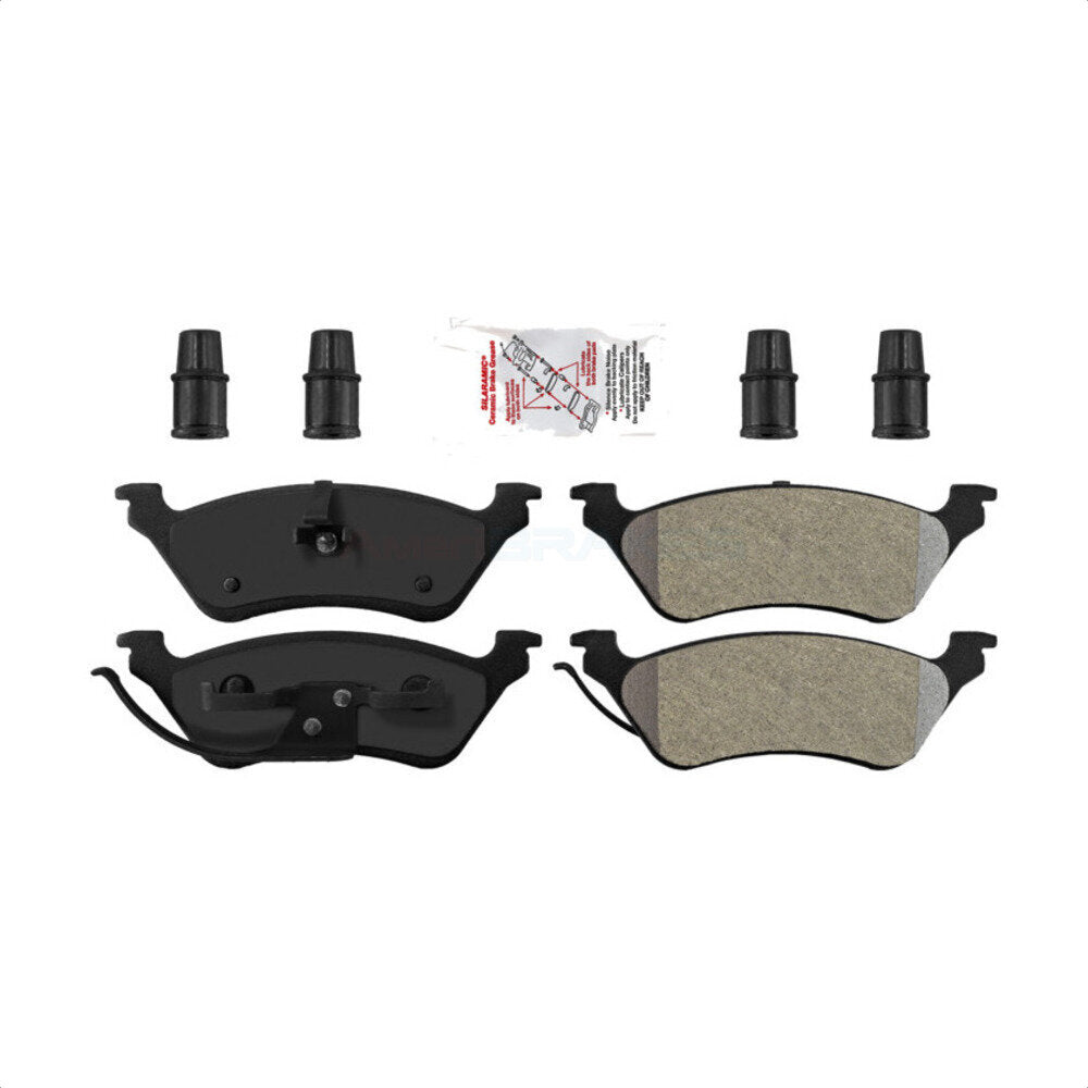 AmeriBRAKES NWF-PRM858 Disc Brake Pad for 2001-2007 Chrysler Grand Voyager, Chrysler Town & Country, Chrysler Voyager - Rear