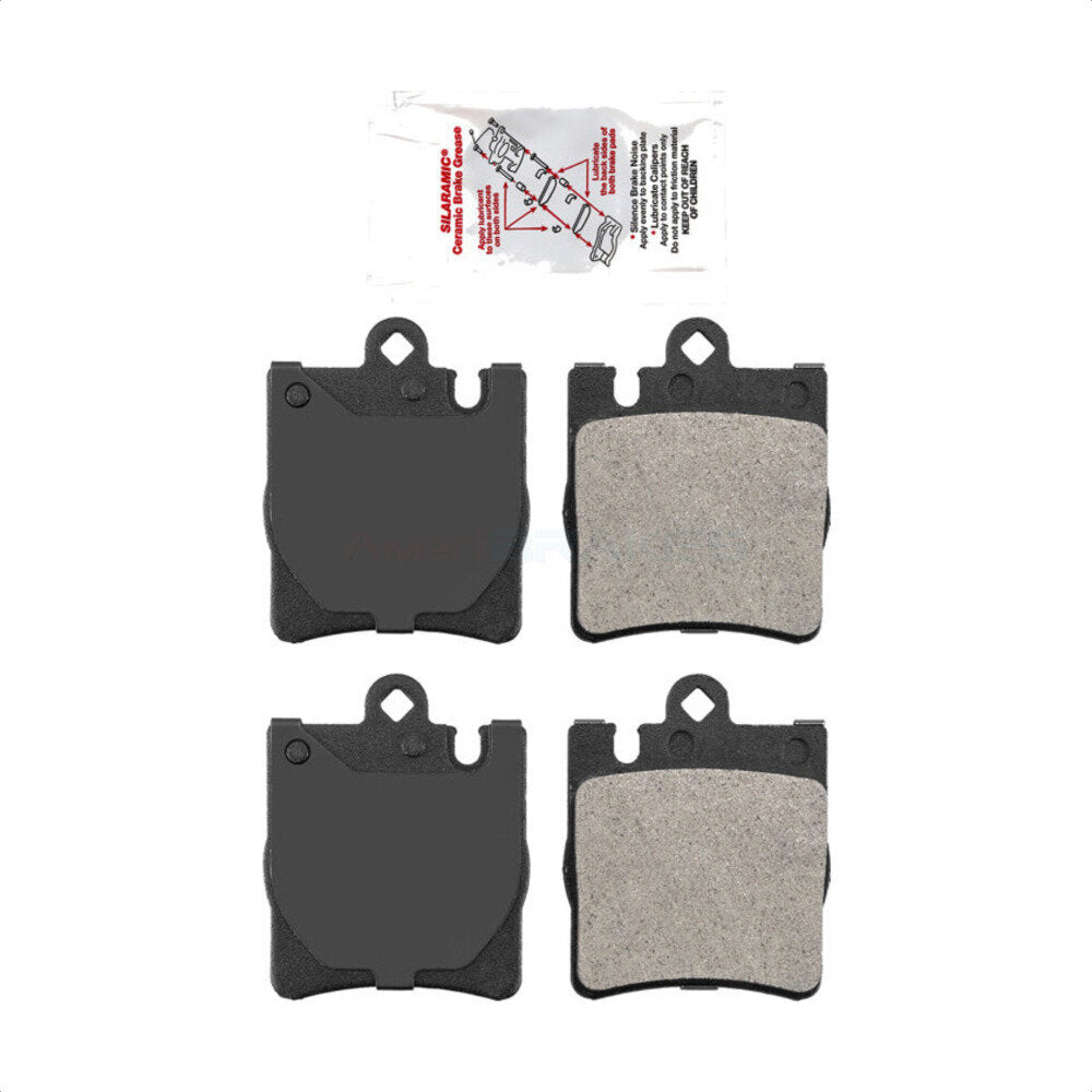 AmeriBRAKES NWF-PRM876 Disc Brake Pad for 1996-2011 Mercedes-Benz SLK300, Mercedes-Benz C230, Mercedes-Benz C280 - Rear