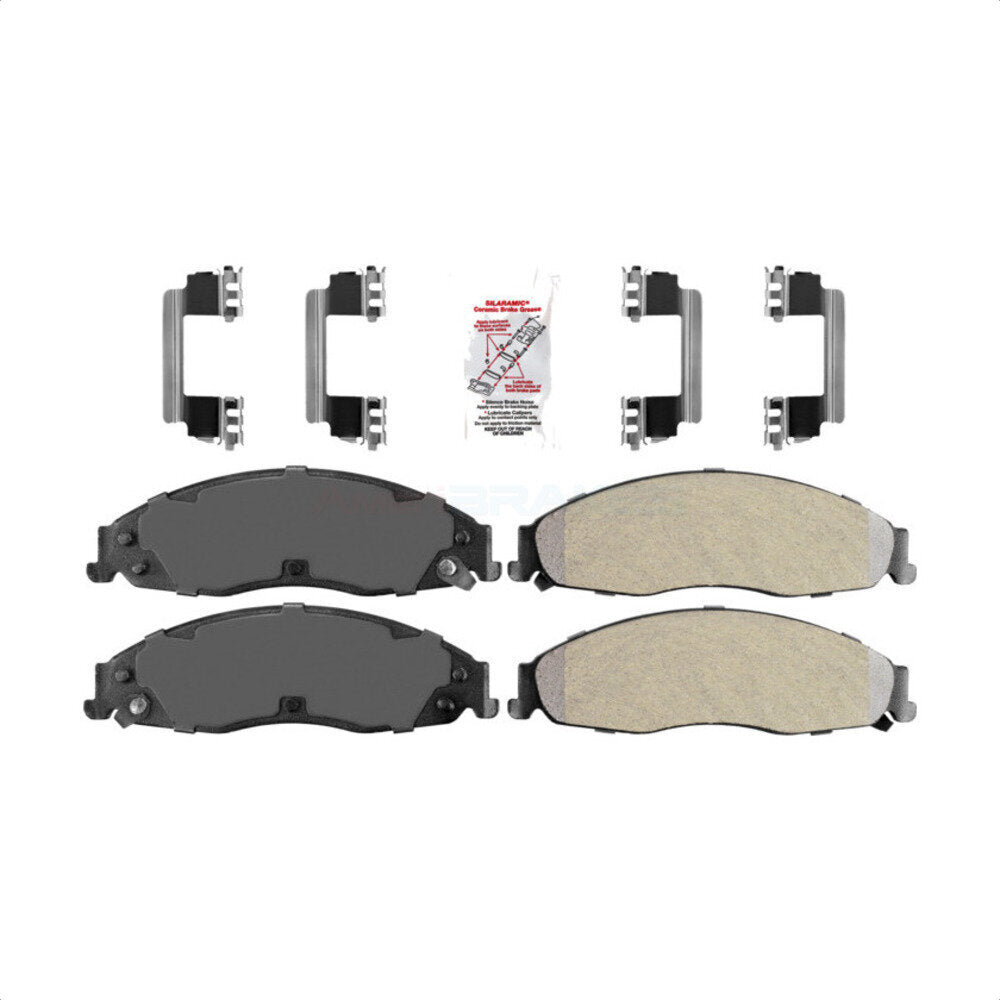 AmeriBRAKES NWF-PRM921 Disc Brake Pad for 2003-2008 Cadillac CTS, Cadillac STS, Pontiac Grand Prix - Front
