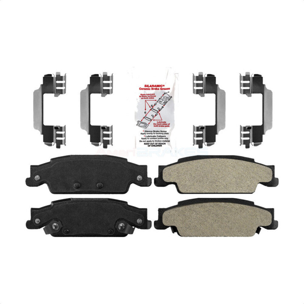 AmeriBRAKES NWF-PRM922 Disc Brake Pad for 2003-2011 Cadillac CTS, Cadillac STS, Pontiac Grand Prix - Rear