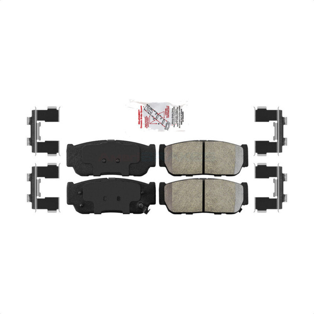 AmeriBRAKES NWF-PRM954 Disc Brake Pad for 2003-2009 Hyundai Entourage, Kia Sedona, Kia Sorento - Rear