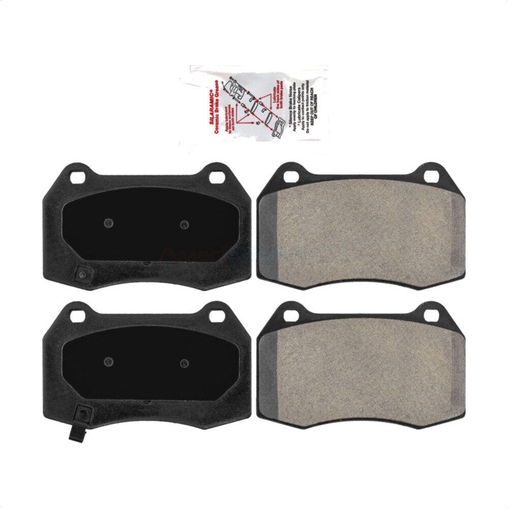 AmeriBRAKES NWF-PRM960 Disc Brake Pad for 2002-2009 INFINITI G35, Nissan 350Z, Nissan Sentra - Front