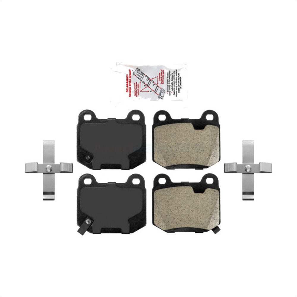 AmeriBRAKES NWF-PRM961 Disc Brake Pad for 2003-2020 Toyota 86, Subaru BRZ, Subaru WRX - Rear