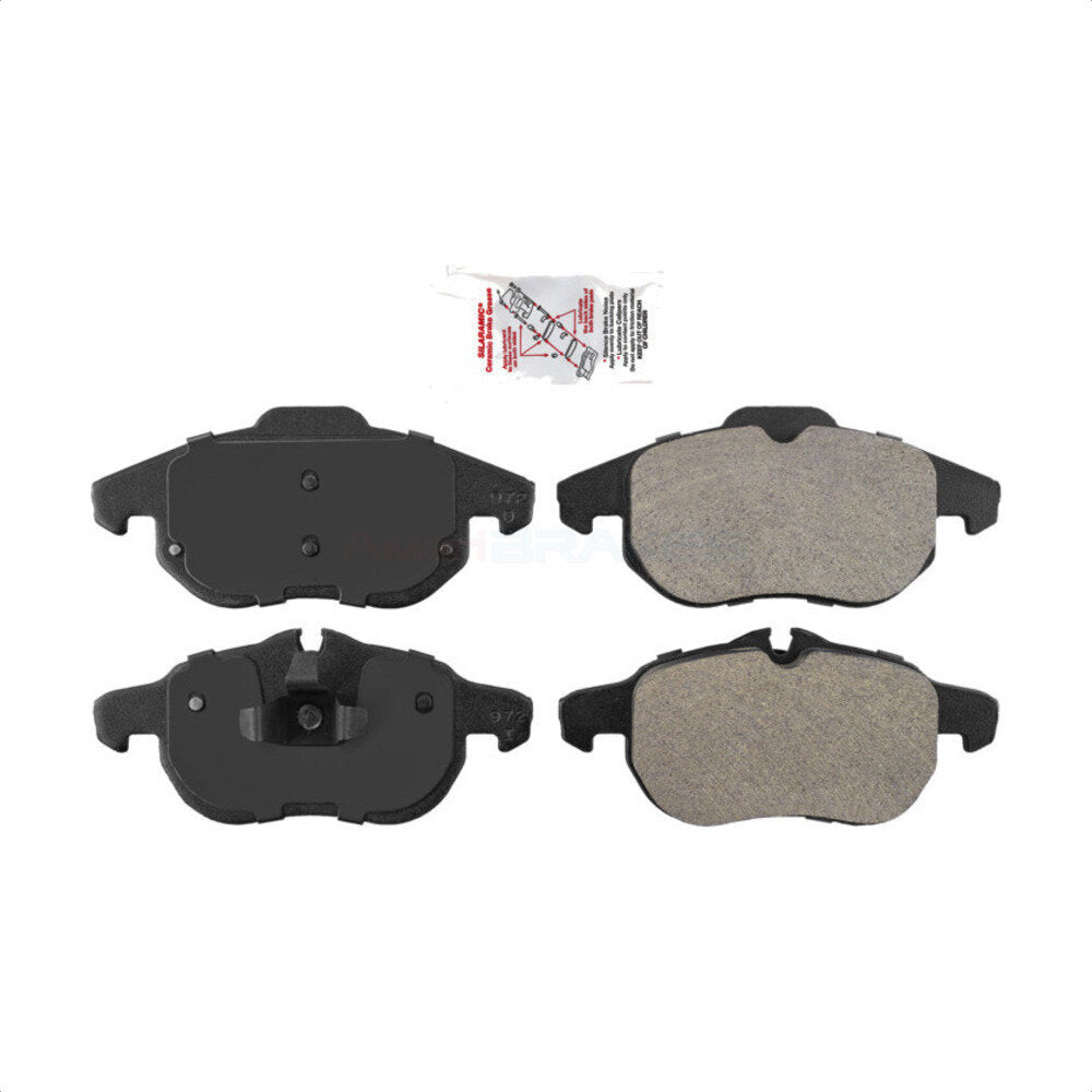 AmeriBRAKES NWF-PRM972 Disc Brake Pad for 2003-2011 Chevrolet Vectra, Saab 9-3 - Front