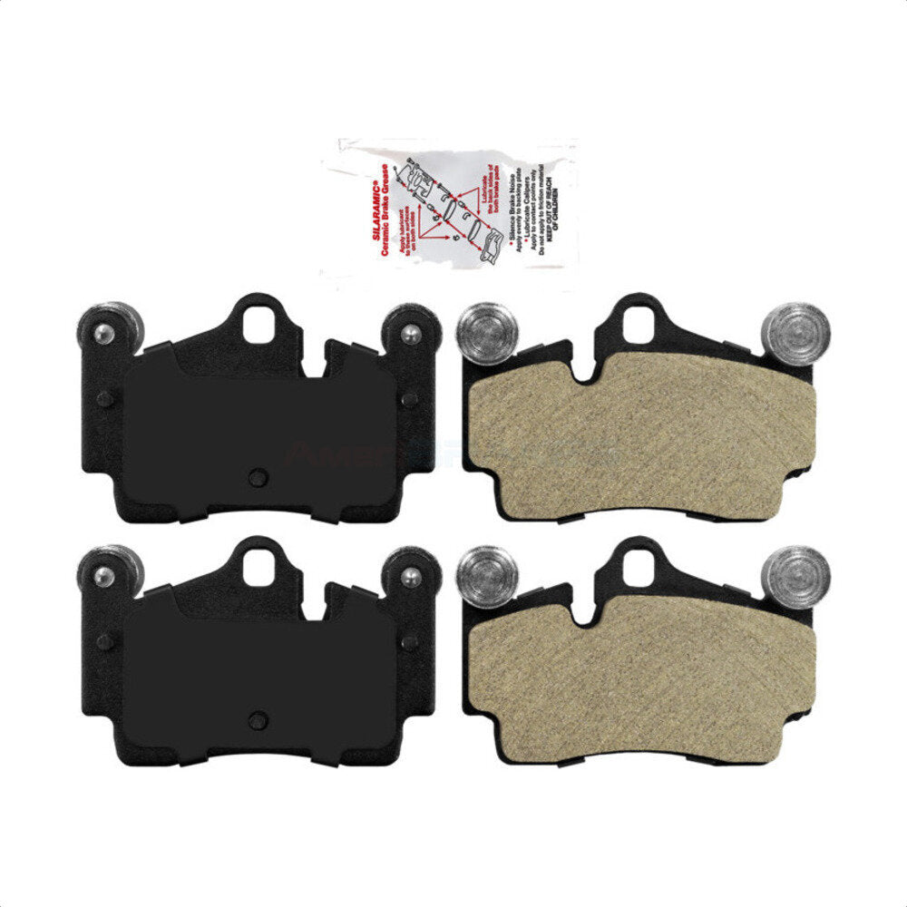 AmeriBRAKES NWF-PRM978 Disc Brake Pad for 2003-2015 Porsche Cayenne, Volkswagen Touareg, Audi Q7 - Rear