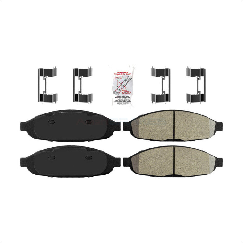 AmeriBRAKES NWF-PRM997 Disc Brake Pad for 2004-2008 Chrysler Pacifica - Front