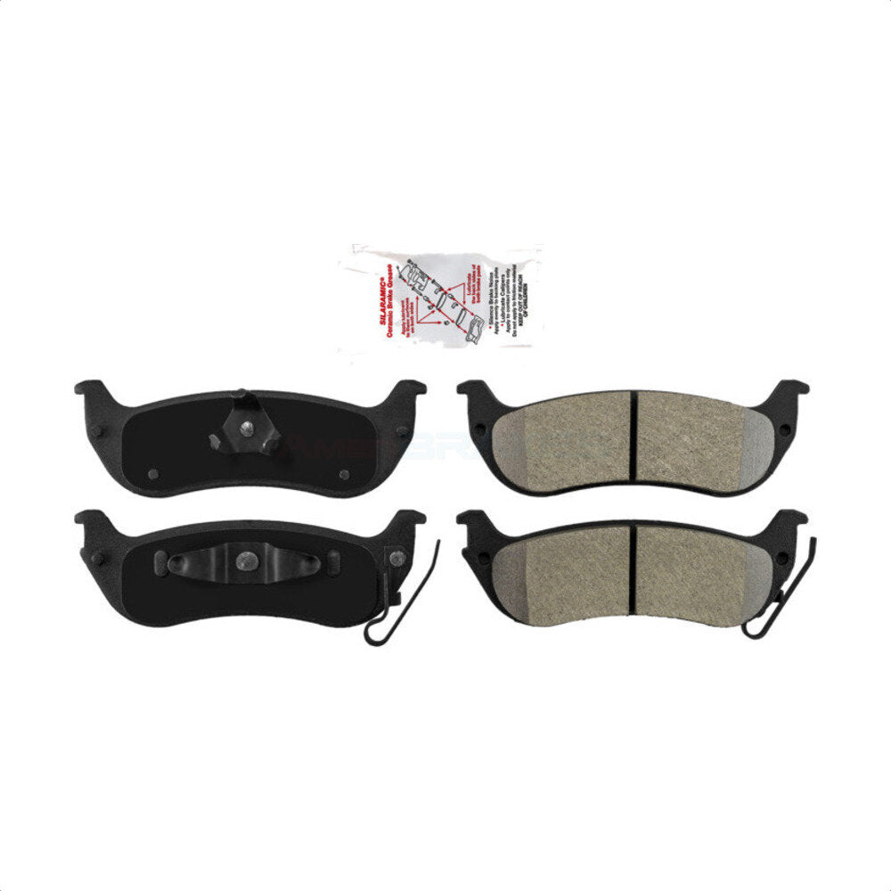 AmeriBRAKES NWF-PRM998 Disc Brake Pad for 2004-2008 Chrysler Pacifica - Rear