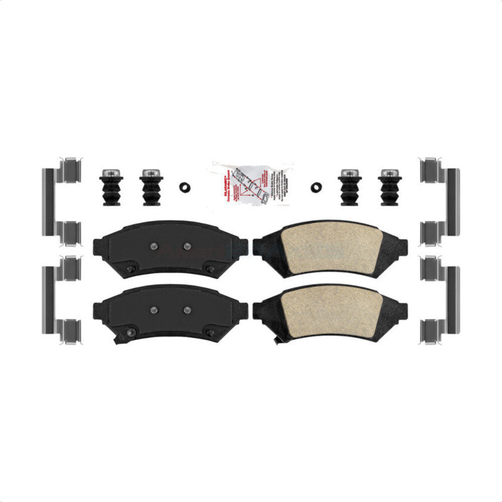 AmeriBRAKES NWF-PTC1000 Disc Brake Pad for 2004-2012 VPG MV-1, Buick Allure, Buick LaCrosse - Front