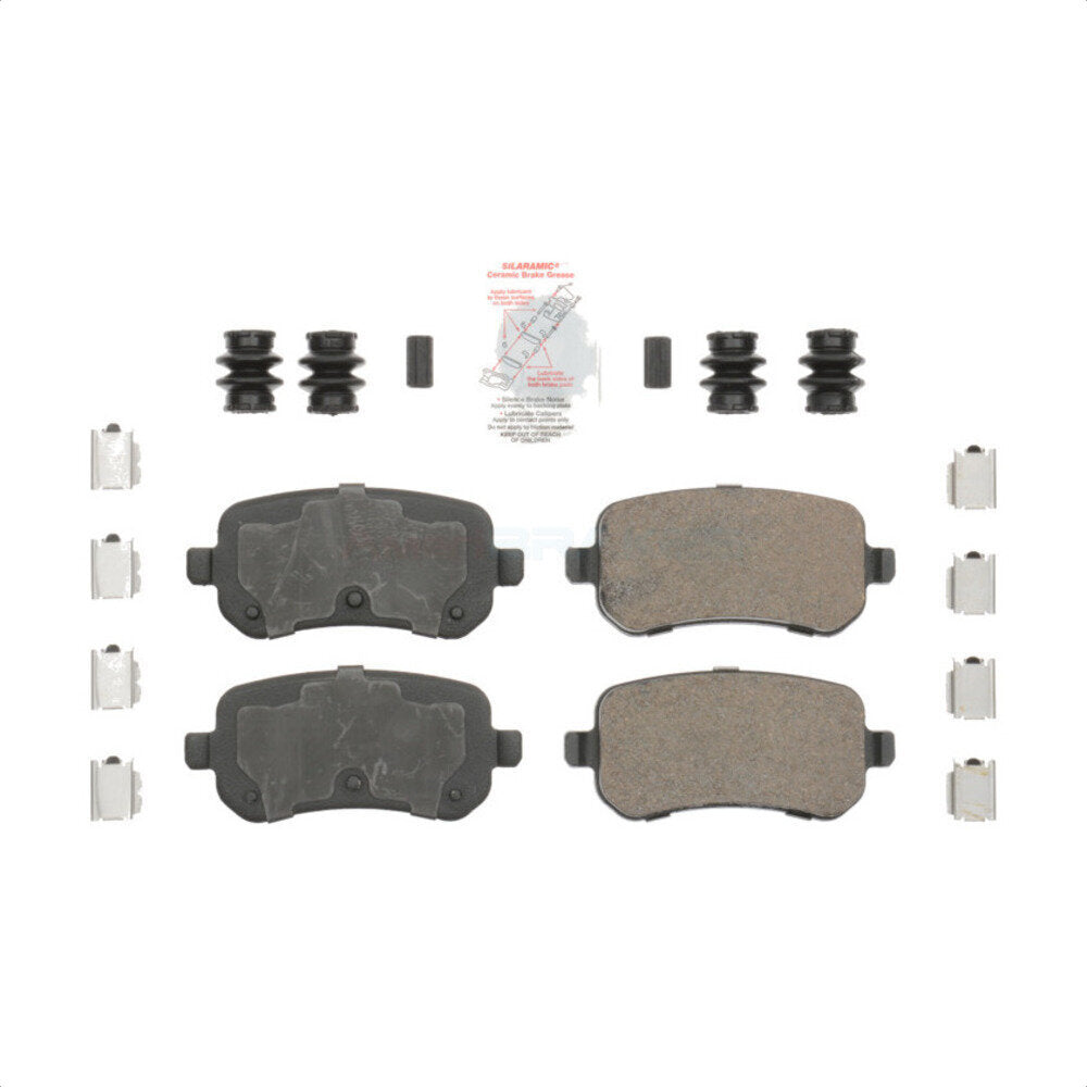 AmeriBRAKES NWF-PTC1021 Disc Brake Pad for 2004-2012 Chrysler Town & Country, Dodge Grand Caravan, Dodge Journey - Rear