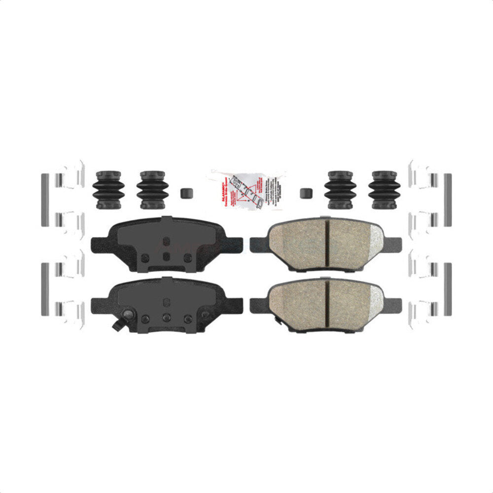 AmeriBRAKES NWF-PTC1033 Disc Brake Pad for 2004-2012 Chevrolet HHR, Chevrolet Cobalt, Chevrolet Malibu - Rear