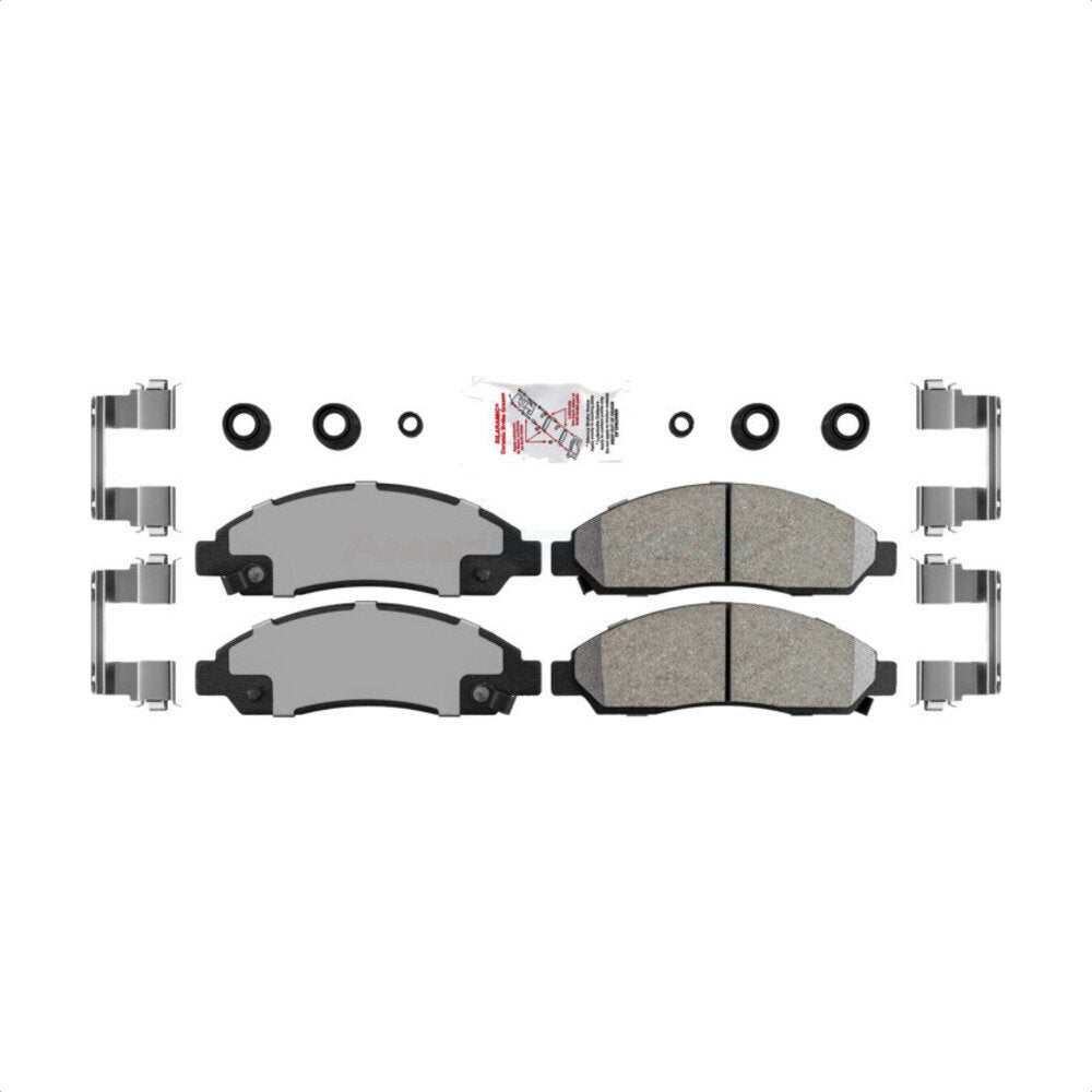 AmeriBRAKES NWF-PTC1039 Disc Brake Pad for 2004-2008 Isuzu i-290, Isuzu i-370, Isuzu i-280 - Front