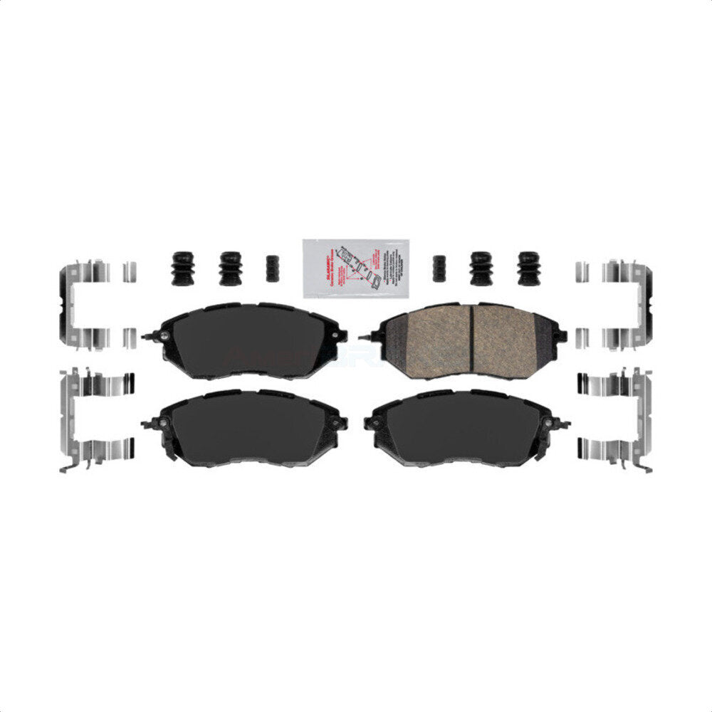 AmeriBRAKES NWF-PTC1078 Disc Brake Pad for 2005-2021 Subaru Legacy, Subaru Outback, Subaru WRX - Front