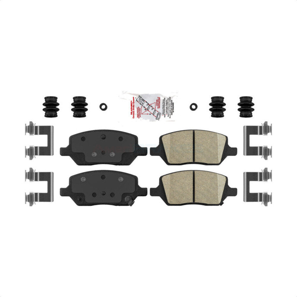 AmeriBRAKES NWF-PTC1093 Disc Brake Pad for 2005-2012 VPG MV-1, Buick Terraza, Chevrolet Uplander - Rear