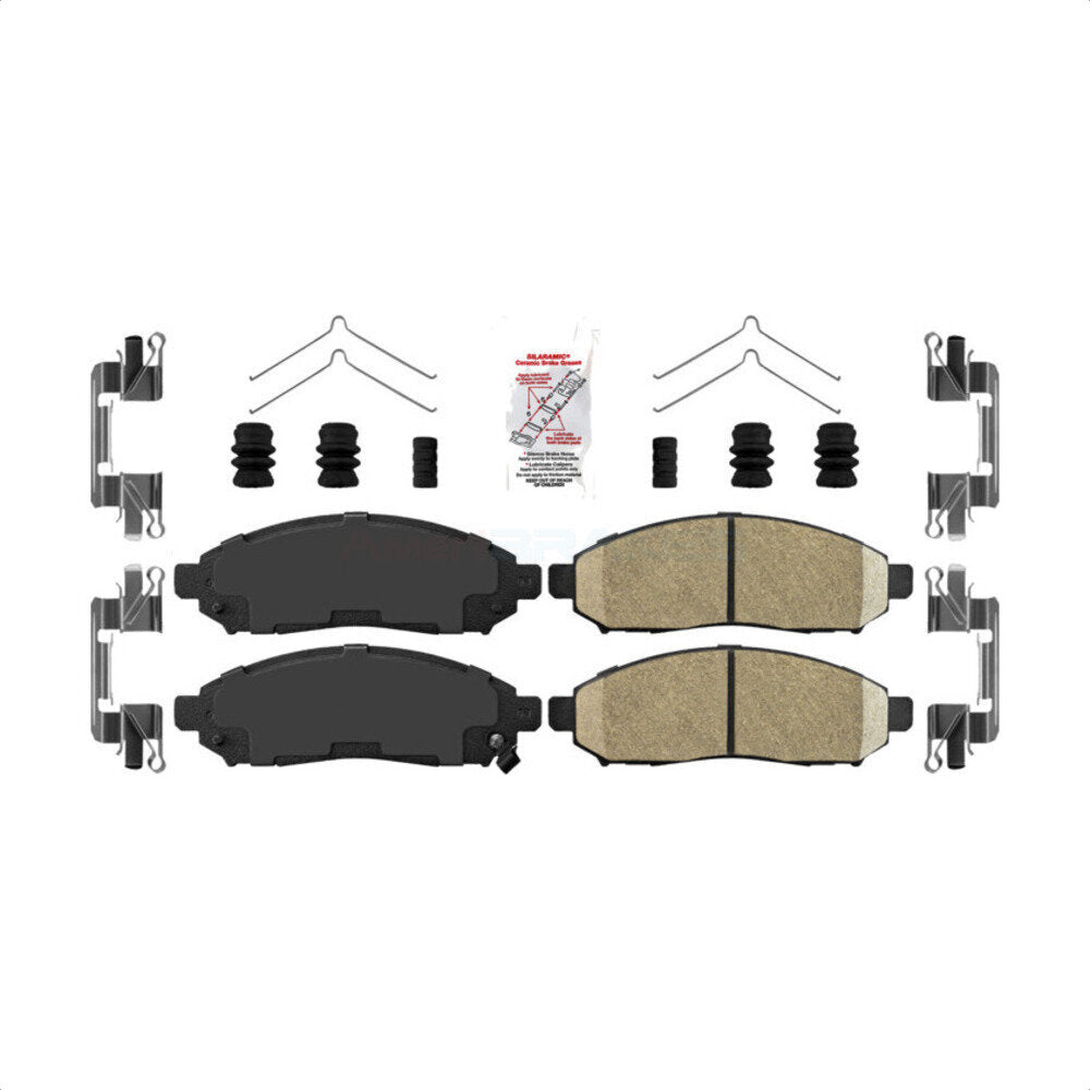 AmeriBRAKES NWF-PTC1094 Disc Brake Pad for 2004-2025 Nissan NV200, Chevrolet City Express, Nissan LEAF - Front