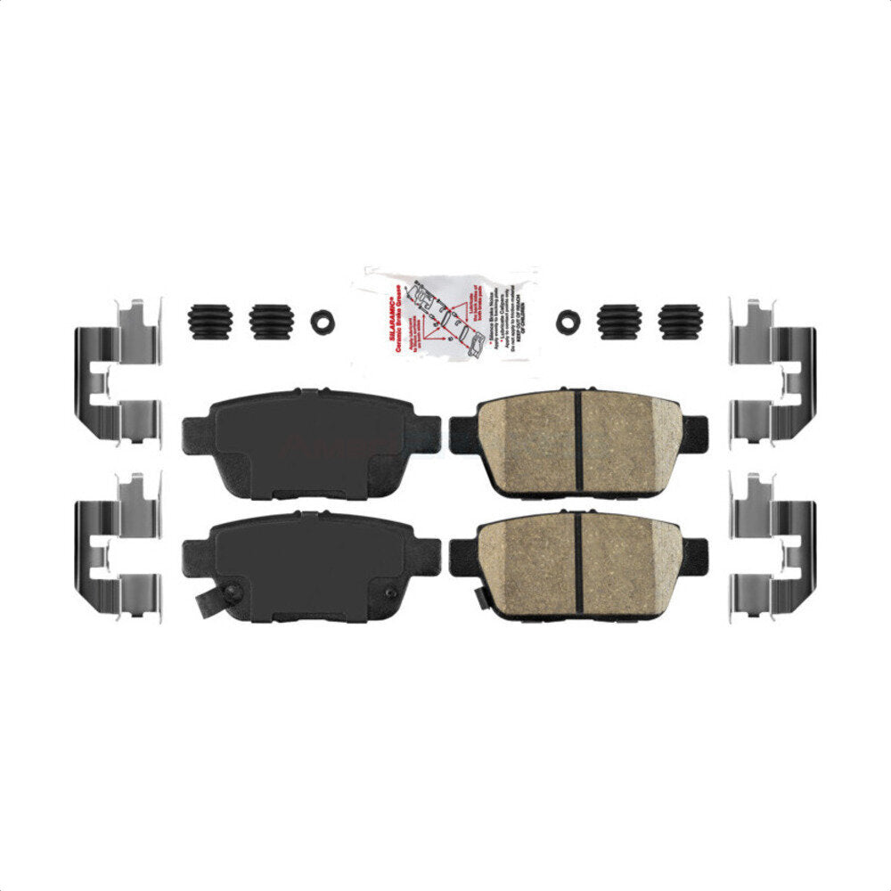 AmeriBRAKES NWF-PTC1103 Disc Brake Pad for 2006-2014 Acura TL, Honda Ridgeline - Rear