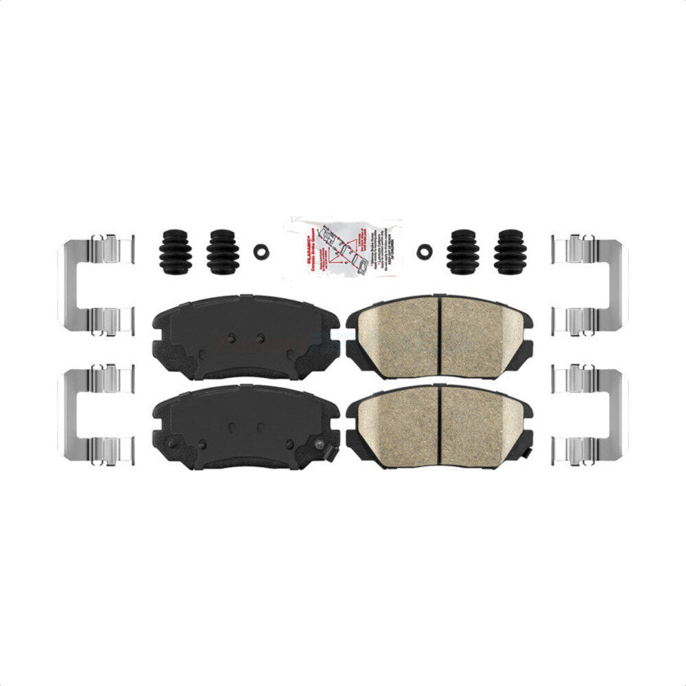AmeriBRAKES NWF-PTC1125 Disc Brake Pad for 2006-2011 Kia Amanti, Hyundai Azera, Hyundai Sonata - Front