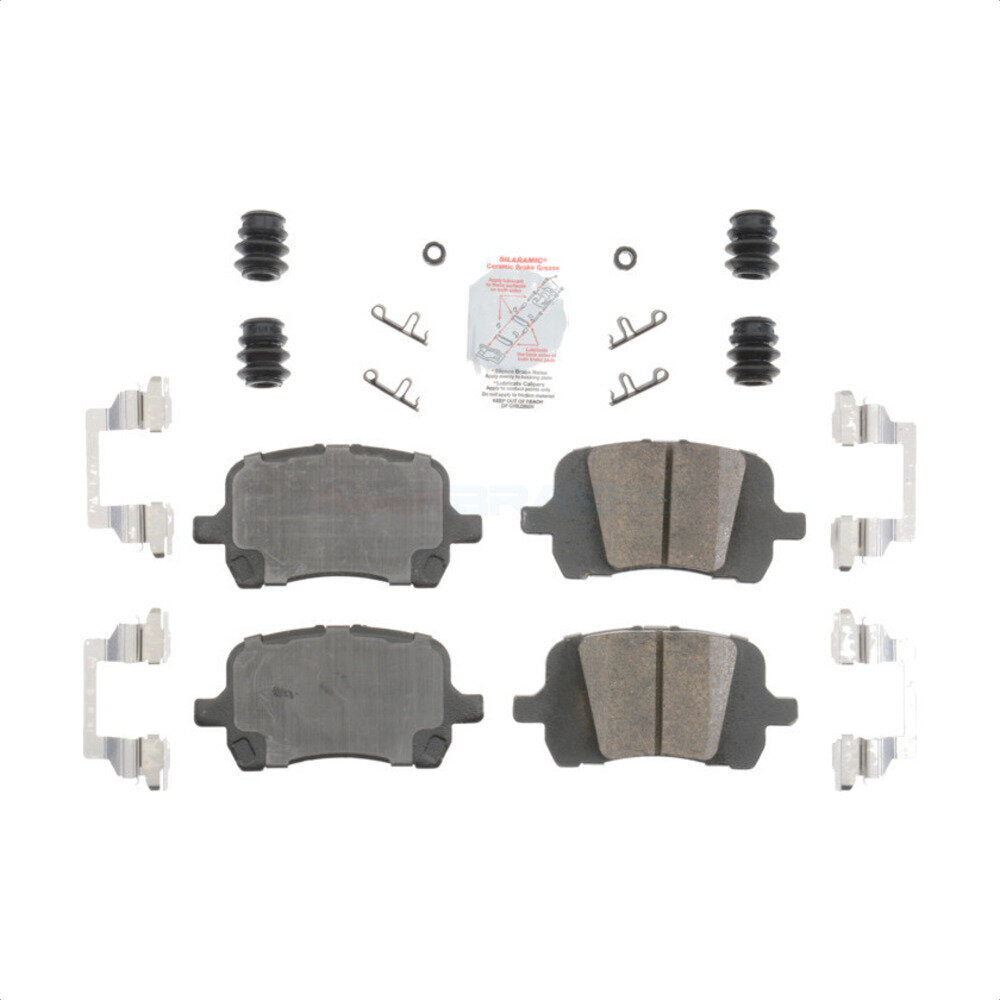 AmeriBRAKES NWF-PTC1160 Disc Brake Pad for 2004-2012 Chevrolet HHR, Pontiac G5, Chevrolet Cobalt - Front