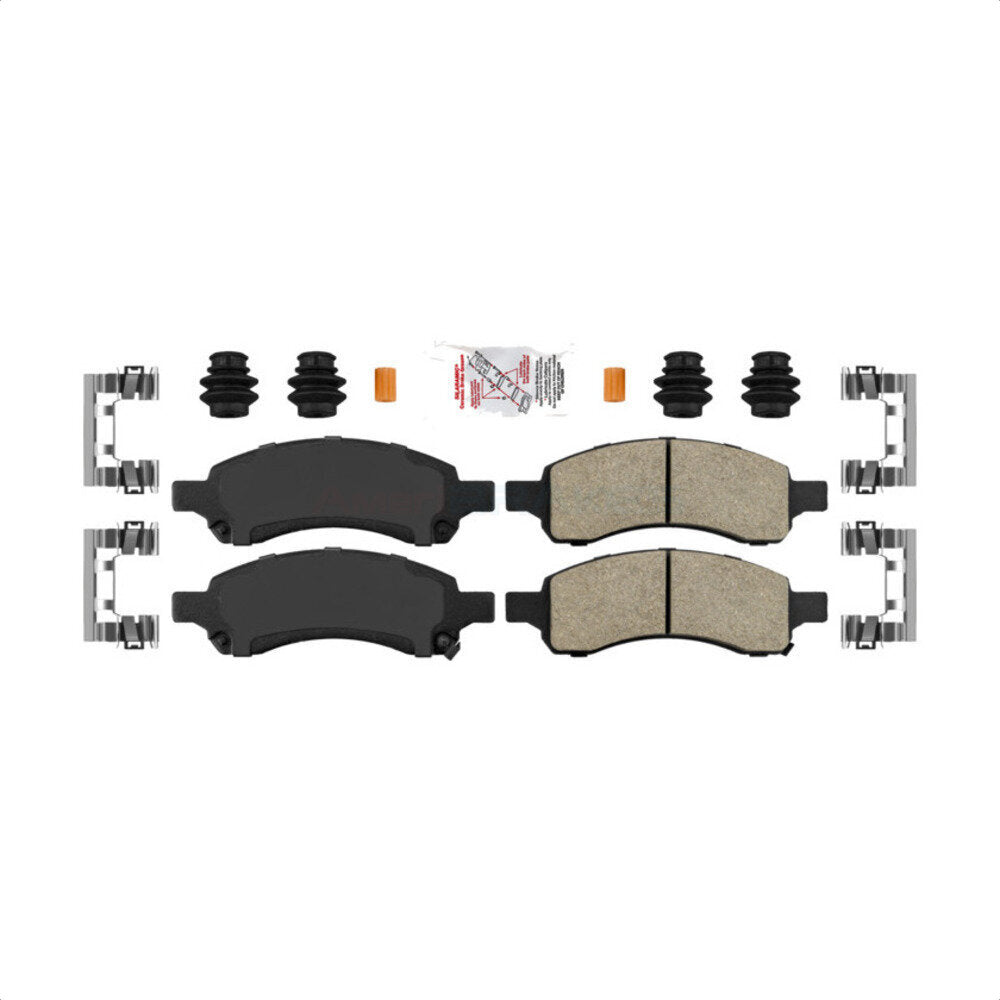 AmeriBRAKES NWF-PTC1169 Disc Brake Pad for 2006-2012 Chevrolet Colorado, GMC Canyon, Isuzu Ascender - Front
