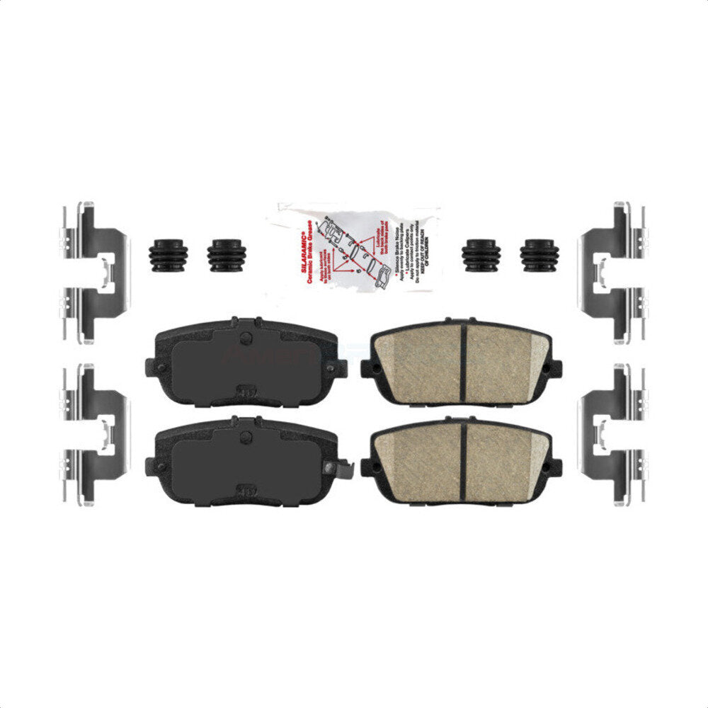 AmeriBRAKES NWF-PTC1180 Disc Brake Pad for 2006-2020 Fiat 124 Spider, Mazda MX-5 Miata - Rear
