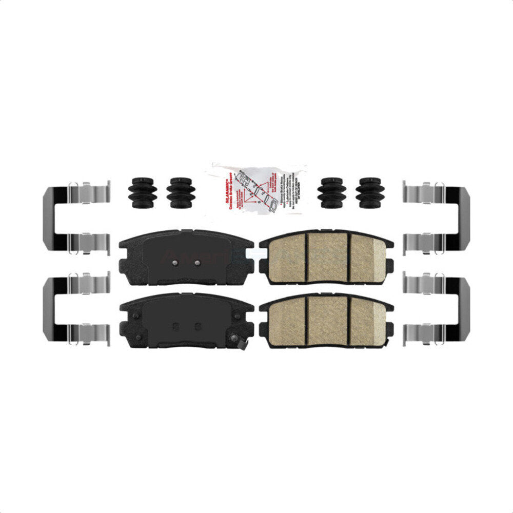 AmeriBRAKES NWF-PTC1275 Disc Brake Pad for 2007-2017 Chevrolet Captiva Sport, GMC Terrain, Saturn Vue - Rear