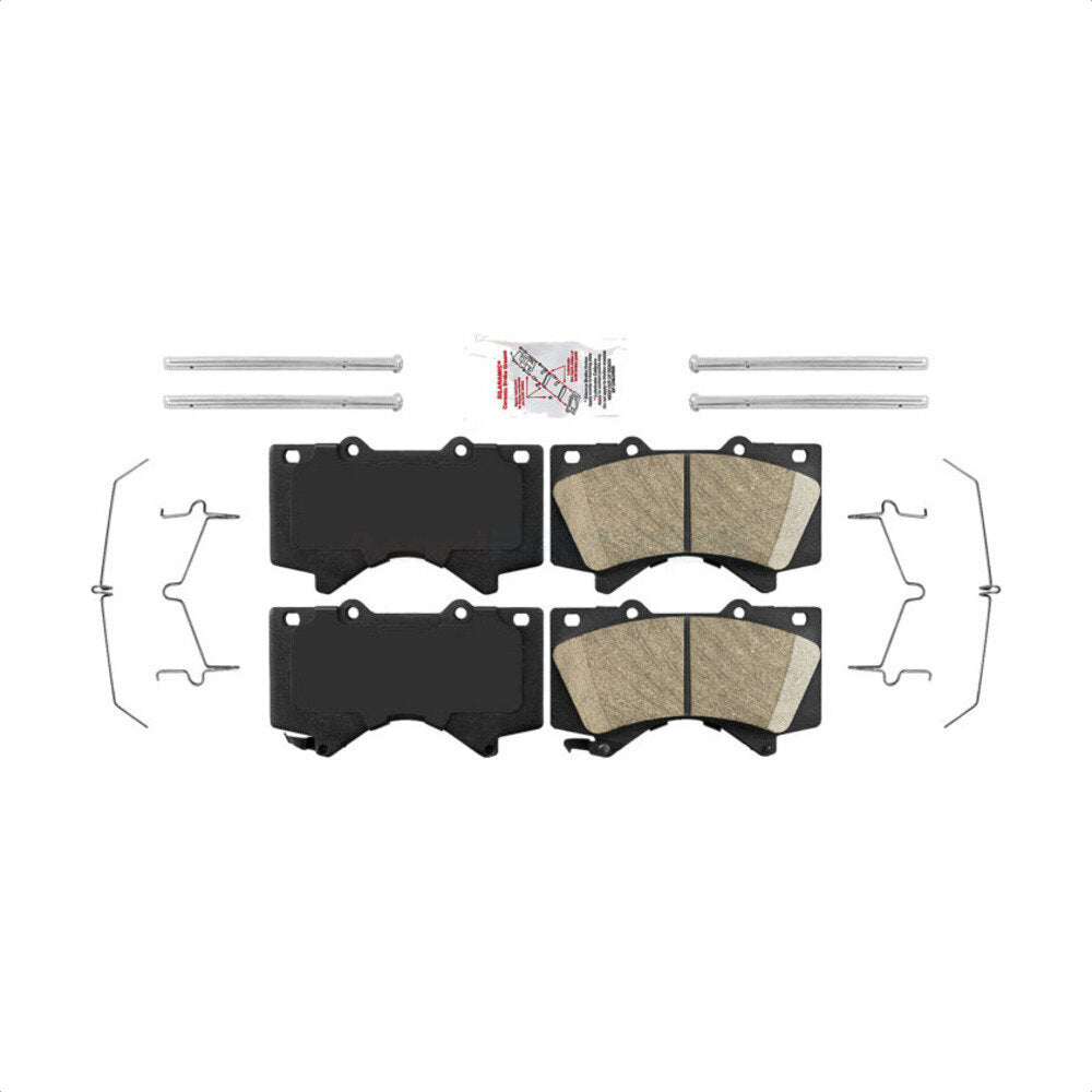 AmeriBRAKES NWF-PTC1303 Disc Brake Pad for 2007-2022 Lexus LX570, Toyota Land Cruiser, Toyota Sequoia - Front