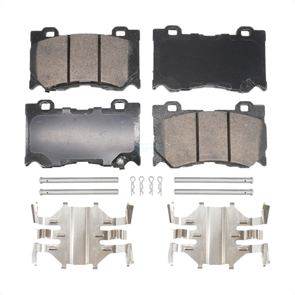 AmeriBRAKES NWF-PTC1346 Disc Brake Pad for 2008-2024 Nissan Z, INFINITI Q60, INFINITI Q70L - Front