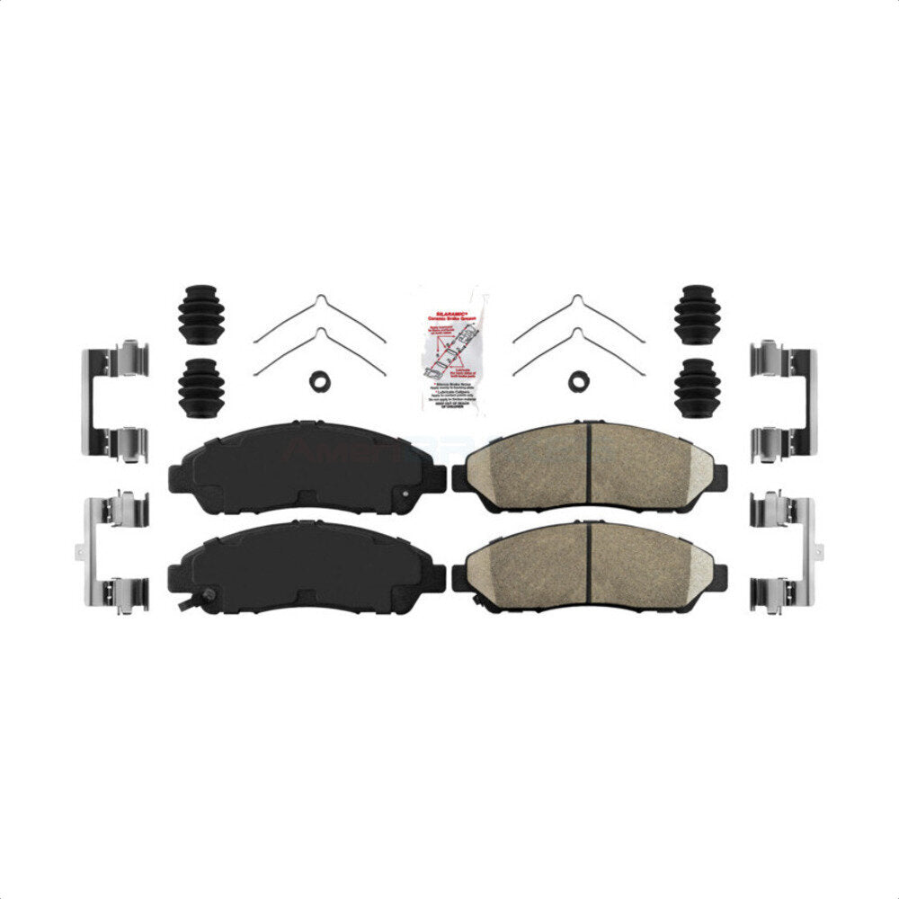 AmeriBRAKES NWF-PTC1378 Disc Brake Pad for 2007-2020 Acura RLX, Acura ZDX, Honda Pilot - Front