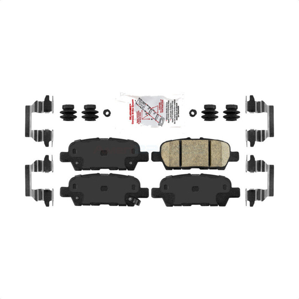AmeriBRAKES NWF-PTC1393 Disc Brake Pad for 2002-2025 Nissan Z, Nissan LEAF, Nissan Altima - Rear
