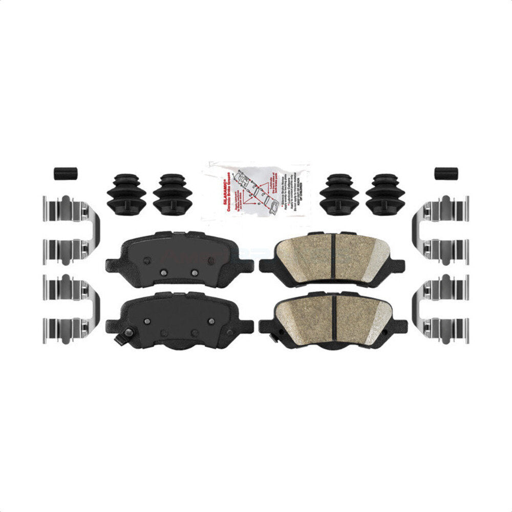 AmeriBRAKES NWF-PTC1402 Disc Brake Pad for 2009-2016 Toyota Venza - Rear