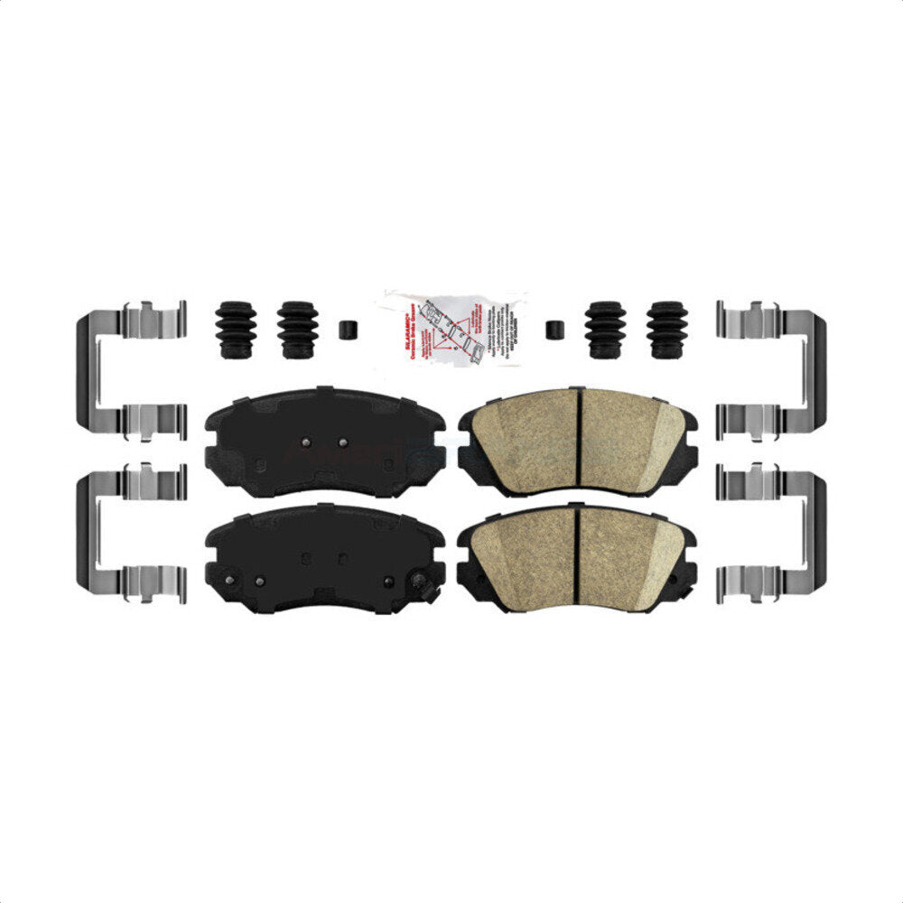 AmeriBRAKES NWF-PTC1421 Disc Brake Pad for 2010-2020 GMC Terrain, Buick Cascada, Chevrolet Malibu Limited - Front