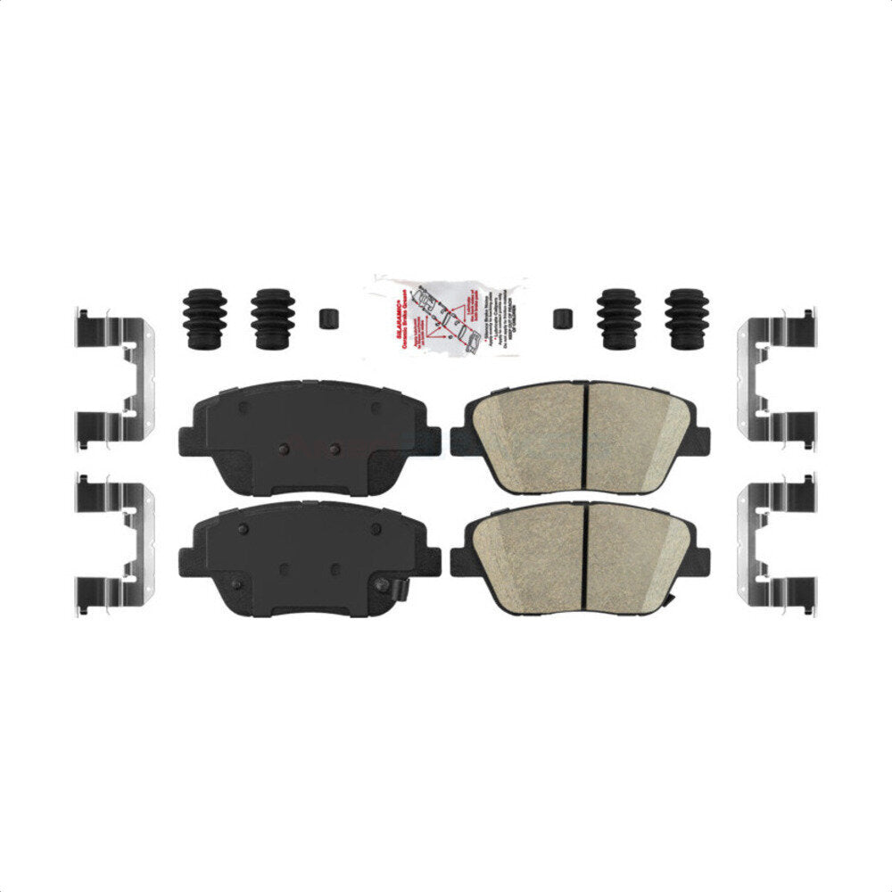 AmeriBRAKES NWF-PTC1444 Disc Brake Pad for 2011-2016 Kia Optima, Hyundai Sonata - Front