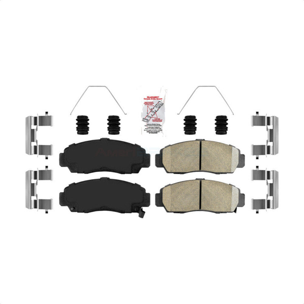AmeriBRAKES NWF-PTC1506 Disc Brake Pad for 1999-2014 Honda Accord, Acura TL, Acura TSX - Front
