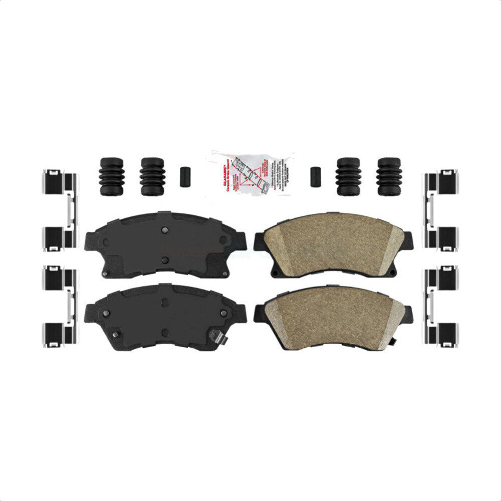 AmeriBRAKES NWF-PTC1522 Disc Brake Pad for 2011-2017 Chevrolet Cruze Limited, Chevrolet Cruze, Chevrolet Sonic - Front