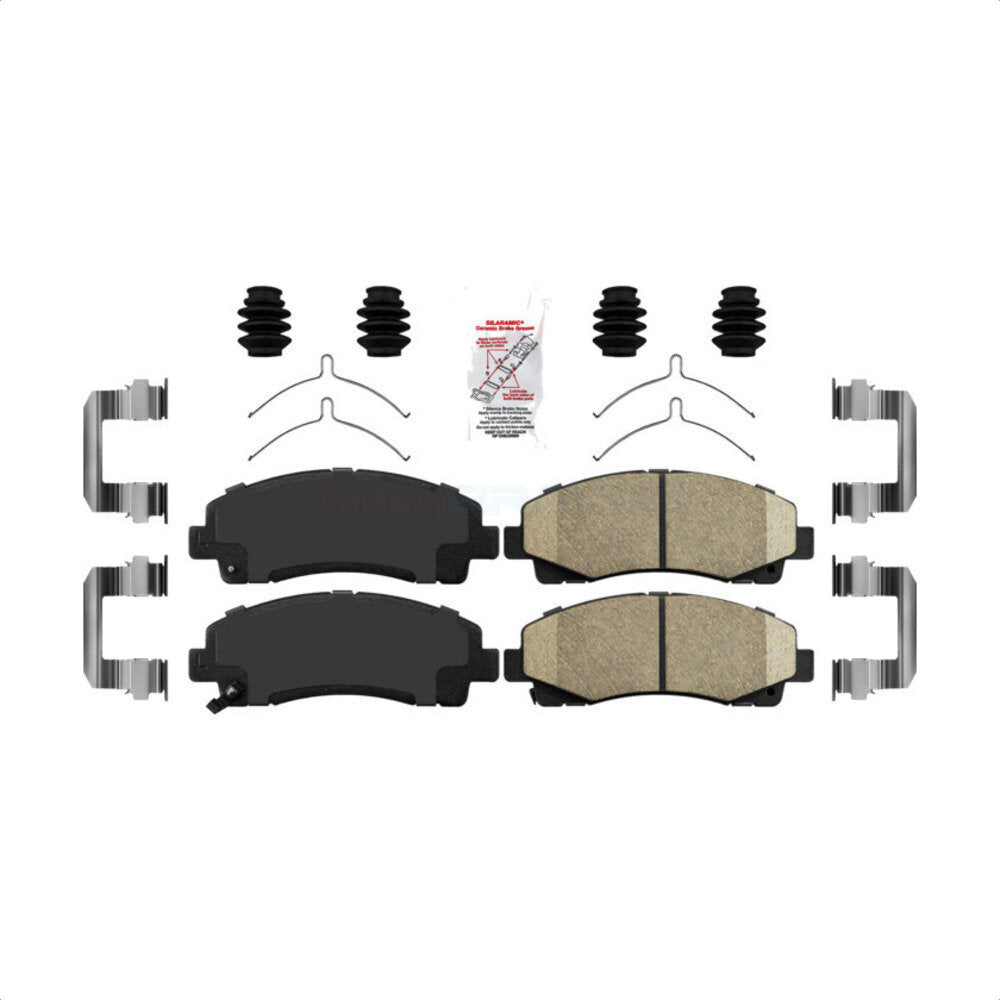AmeriBRAKES NWF-PTC1584 Disc Brake Pad for 2006-2020 Acura TLX, Acura TL, Honda Ridgeline - Front
