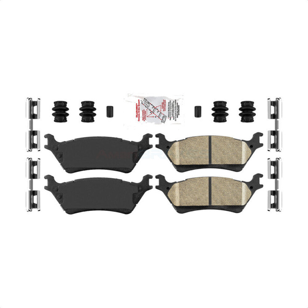 AmeriBRAKES NWF-PTC1602 Disc Brake Pad for 2012-2020 Ford F-150 - Rear