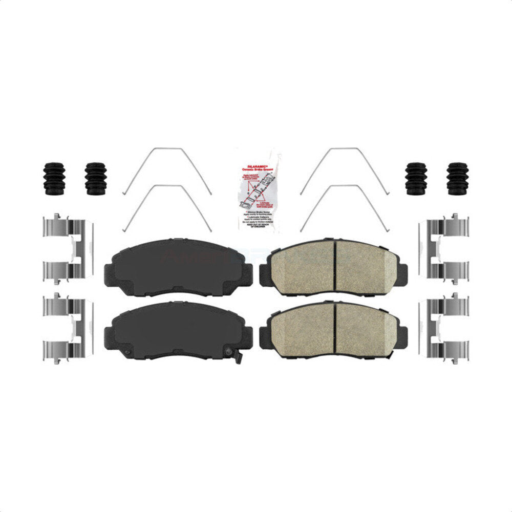 AmeriBRAKES NWF-PTC1608 Disc Brake Pad for 2003-2011 Acura CSX, Honda Accord, Honda Civic - Front
