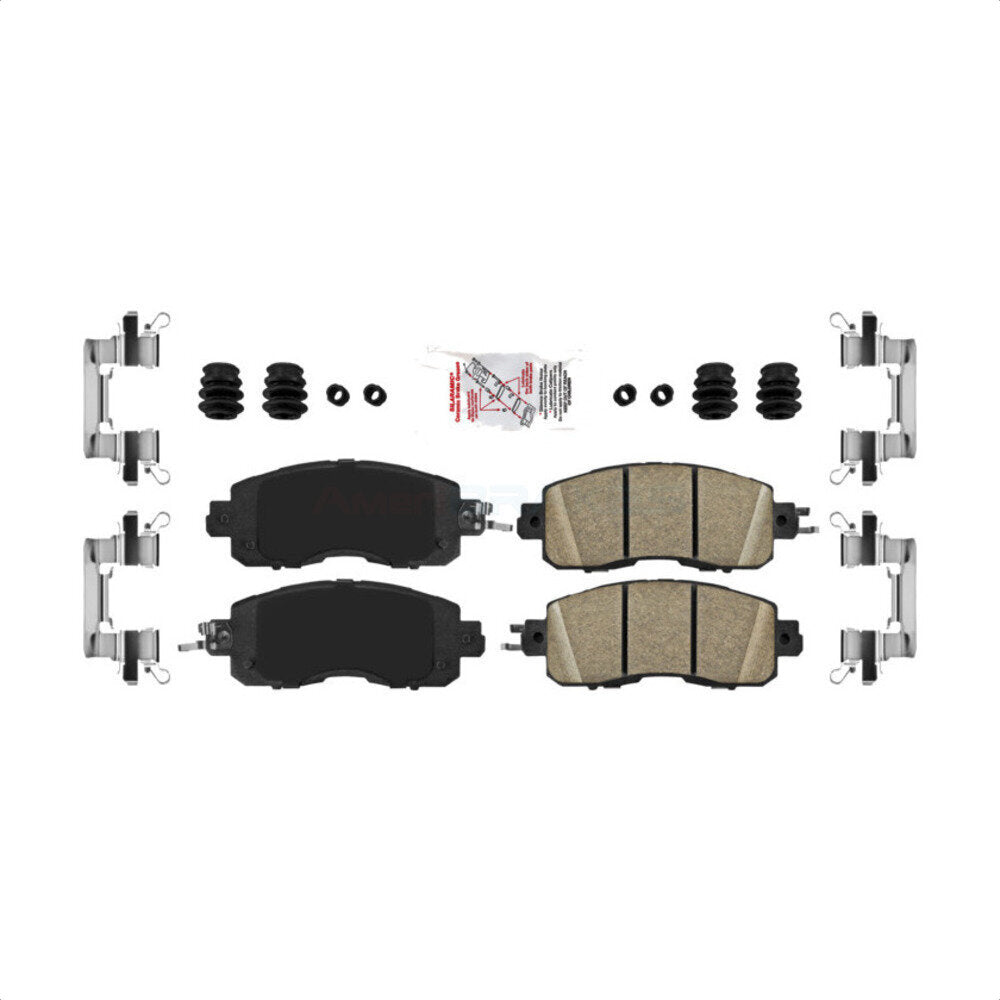 AmeriBRAKES NWF-PTC1650 Disc Brake Pad for 2013-2024 Nissan LEAF, Nissan Altima - Front