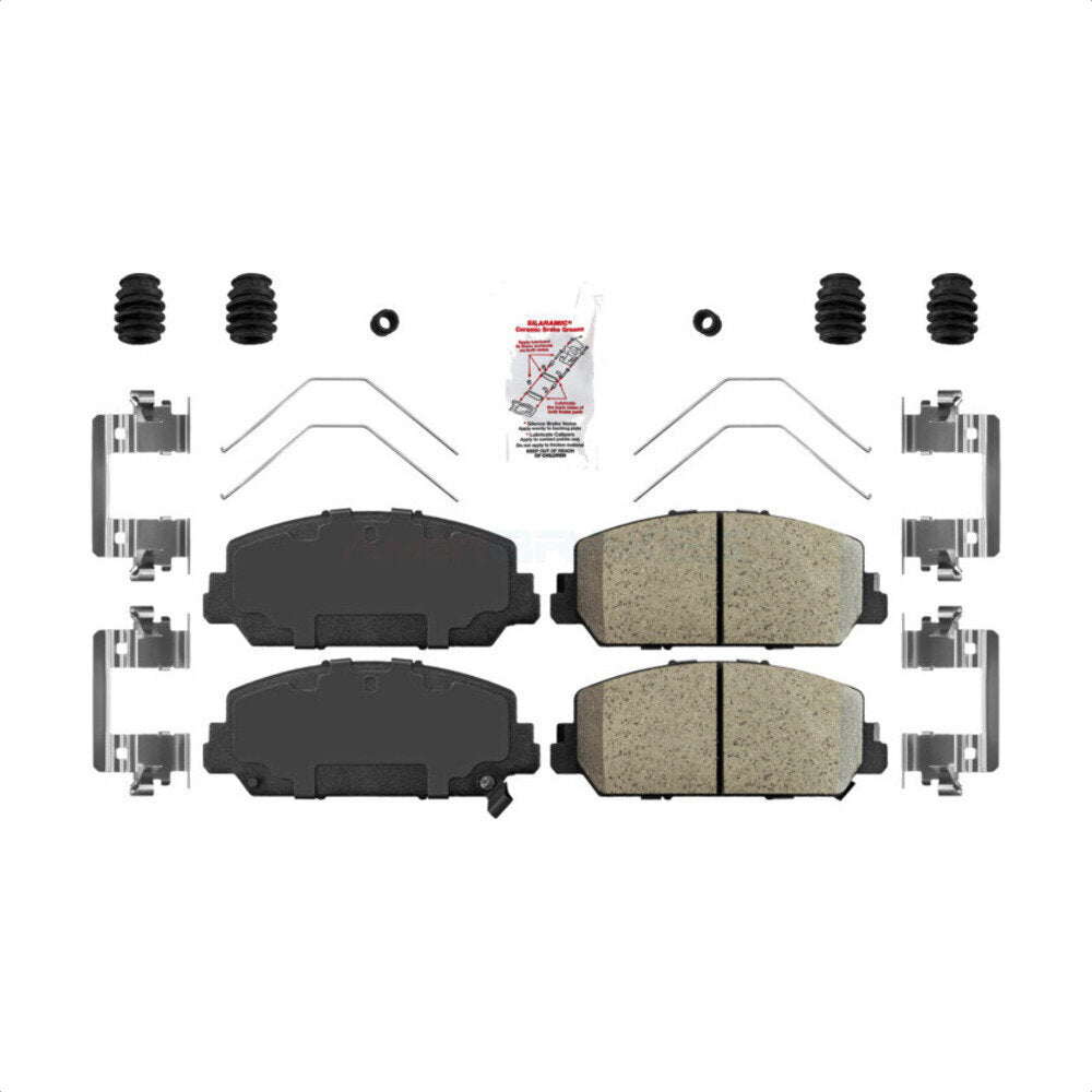 AmeriBRAKES NWF-PTC1697 Disc Brake Pad for 2013-2020 Acura RLX, Acura RDX - Front