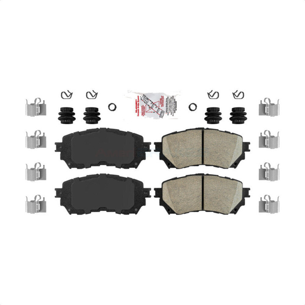 AmeriBRAKES NWF-PTC1711 Disc Brake Pad for 2014-2021 Mazda 6 - Front