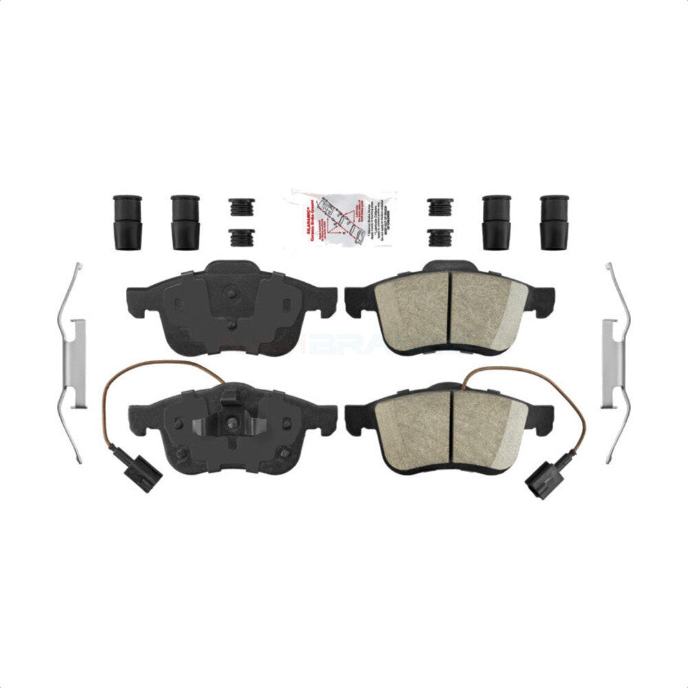 AmeriBRAKES NWF-PTC1721A Disc Brake Pad for 2015-2021 Ram ProMaster City - Front