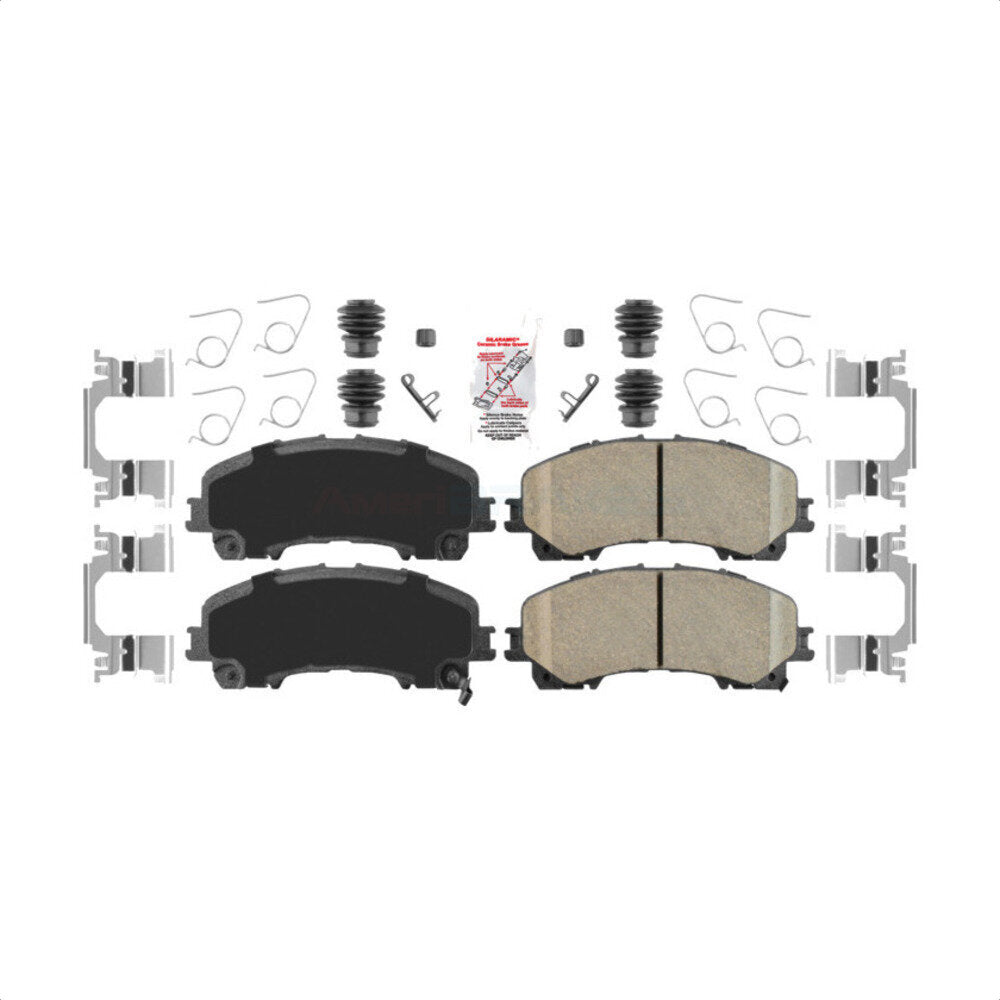 AmeriBRAKES NWF-PTC1736 Disc Brake Pad for 2014-2024 Nissan Z, INFINITI QX55, INFINITI QX50 - Front